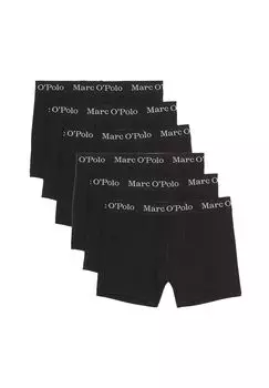 Длинные шорты/брюки: набор из 6 элементов из органического хлопка Marc O'Polo, черный