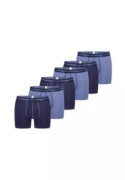 Длинные шорты/брюки Набор из 6 мужчин Начало Sloggi, цвет Blau / Dunkelblau
