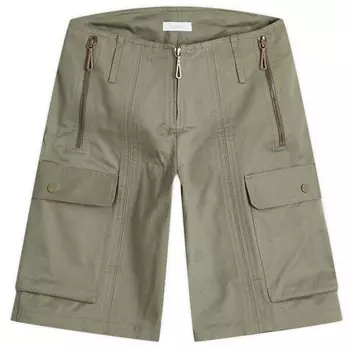 Длинные шорты-карго Paco Rabanne, зеленый