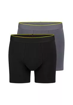 Длинные шорты / комплект из 2 брюк EVER Airy sloggi, цвет Black Combination