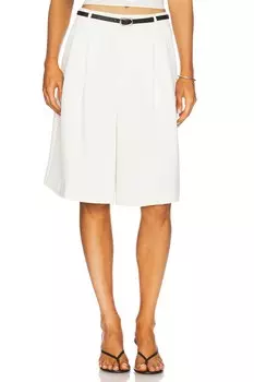 Длинные шорты Luxe suiting от Good American, cloud white001