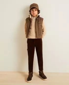 Длинные штаны для мальчика Coconut El Corte Ingls, коричневый