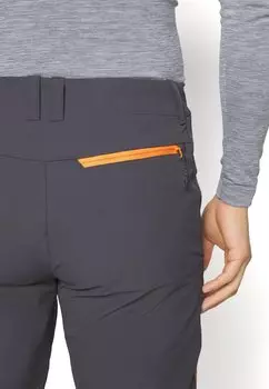 Длинные трекинговые брюки Jack Wolfskin, антрацит
