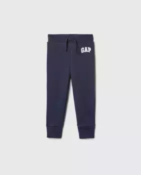 Длинные трикотажные брюки-слипоны для мальчиков с логотипом Gap, синий