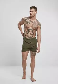 Длинные трусы-боксеры Brandit, оливковый
