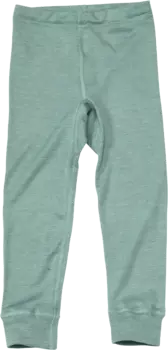 Длинные трусы размер. 110/116 из натуральной шерсти и шелка зеленый 1 шт. ALANA