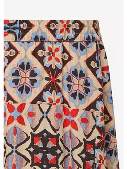 Длинные юбка comma CI, оранжевый