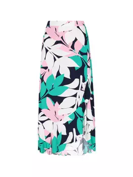 Длинные юбка IZIA, цвет pink multicolor