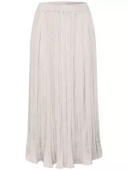 Длинные юбка LASCANA, цвет champagner