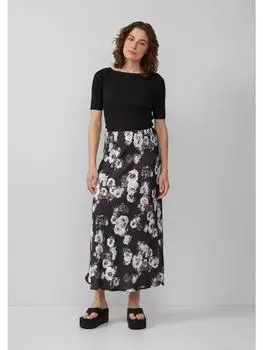 Длинные юбка QS, черный