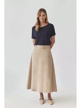 Длинные юбка TATUUM, бежевый