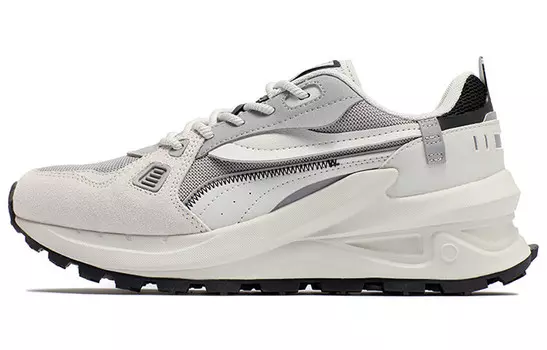 Длинные ветровые кроссовки для жизни женские с низким верхом серый Once / цинково-железные серый 361°