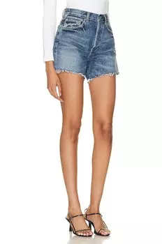 Длинные винтажные свободные шорты Annabelle Citizens of Humanity, цвет Amaretto