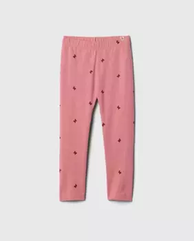 Длинные вязаные штаны для девочки Gap, розовый