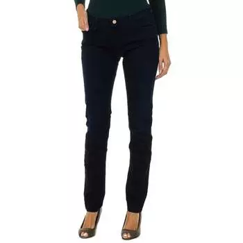 Длинные женские брюки из денима стрейч 6y5j28 5d2dz Armani, синий