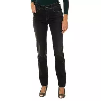 Длинные женские джинсовые брюки стрейч 6x5j18 5d0pz Armani, серый