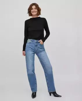 Длинные женские джинсы Vila, синий