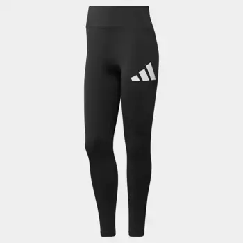 Длинные женские леггинсы Adidas Train Essentials с большим логотипом, черный