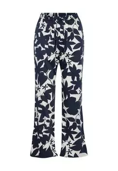 Длинные женские пижамные брюки Mare Imara с цветочным принтом ESSENZA, антрацит