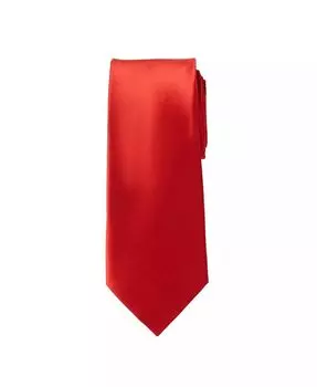 Длинный атласный галстук Big & Tall KingSize, красный