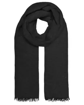 Длинный базовый женский шарф Only, черный