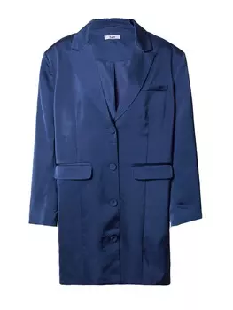 Длинный блейзер BZR Blazer, темно-синий
