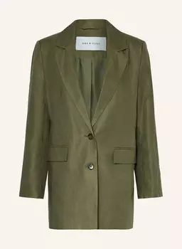 Длинный блейзер Mrs & Hugs, хаки