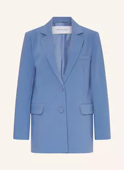 Длинный блейзер Mrs & Hugs, синий