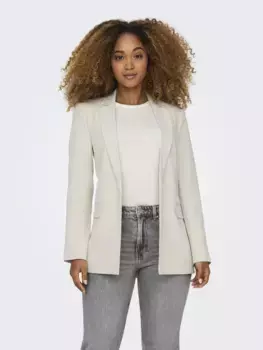 Длинный блейзер ONLELLY LIFE L/S LOOSE BLAZER TLR NOOS " Only, цвет Moonbeam