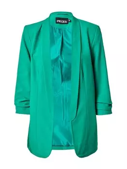 Длинный блейзер PIECES Blazer Bosella, цвет jade