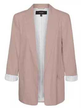 Длинный блейзер VERO MODA Blazer LOTUS, розовый