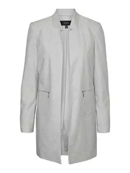 Длинный блейзер VERO MODA Blazer SILLE, серый