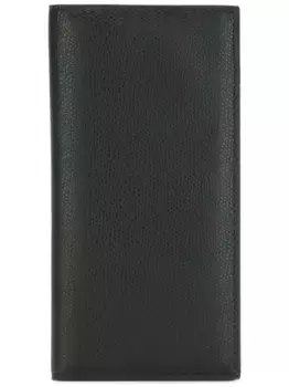Длинный бумажник Valextra, черный