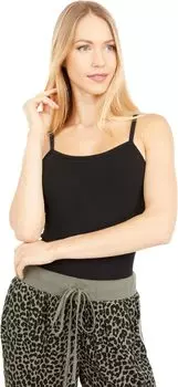 Длинный бюстгальтер на бретелях Hard Tail, черный