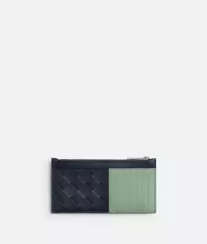 Длинный футляр для карт Intrecciato на молнии Bottega Veneta