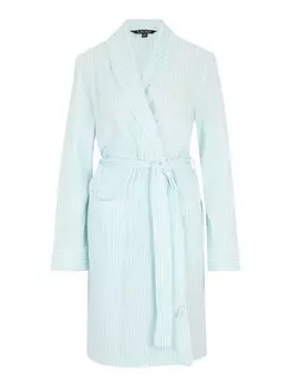 Длинный халат Lauren Ralph Lauren, светло-синий