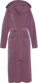 Длинный халат MY HOME, красный