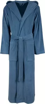 Длинный халат MY HOME, синий