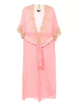 Длинный халат Orchid Kiki de Montparnasse, розовый