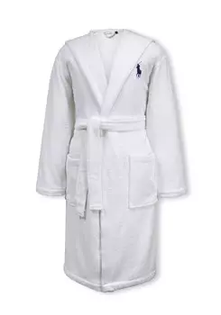 Длинный халат Ralph Lauren PLAYER, белый