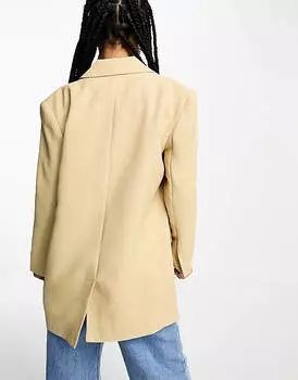 Длинный идеальный пиджак ASOS DESIGN Petite
