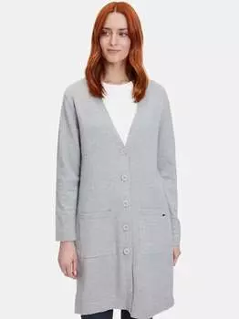 Длинный кардиган Betty & Co, серый