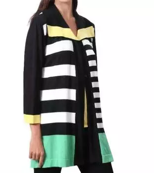 Длинный кардиган Citrus Twist в разноцветном цвете ANGEL, цвет multi