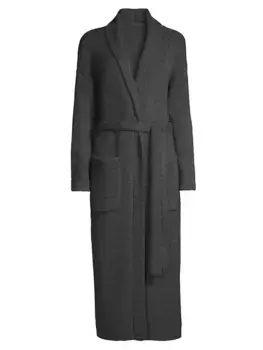 Длинный кардиган Jia с поясом Modern Citizen, цвет heather charcoal