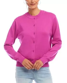 Длинный кардиган Karen Kane, фиолетовый