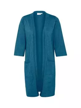 Длинный кардиган Kila с короткими рукавами Saint Tropez, пруд меланж