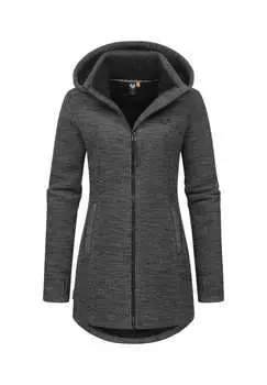 Длинный кардиган лейша меланж Ragwear, серый