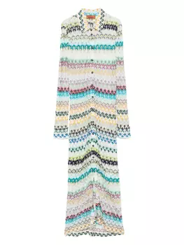 Длинный кардиган Missoni, белый