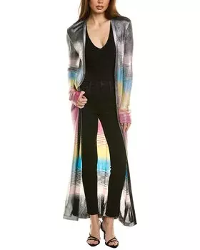 Длинный кардиган Missoni, серебряный