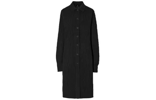 Длинный кардиган Uniqlo, черный